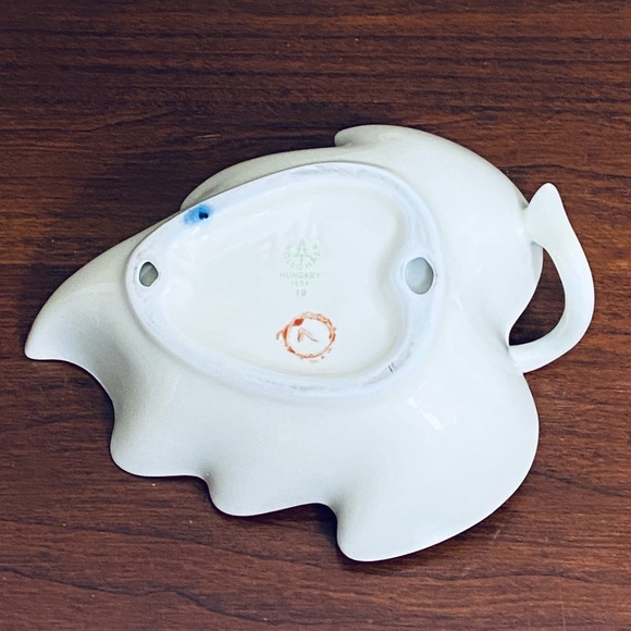 🌟HP🌟VTG 50s Porcelain Holohaza of Hungary Bon Bon Dish - Picture 6 of 8